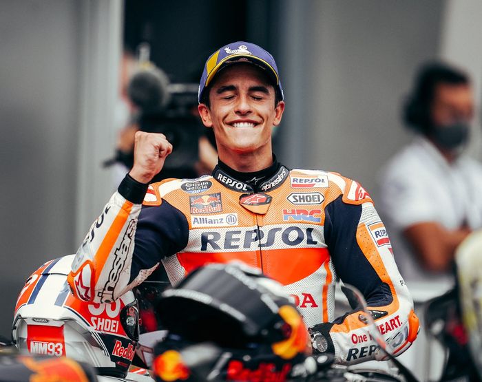 Marc Marquez berhasil memenangi balapan di MotoGP Jerman 2021