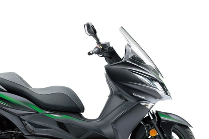 Penampakan Kawasaki J300 calon rival Yamaha XMAX dan Honda Forza.