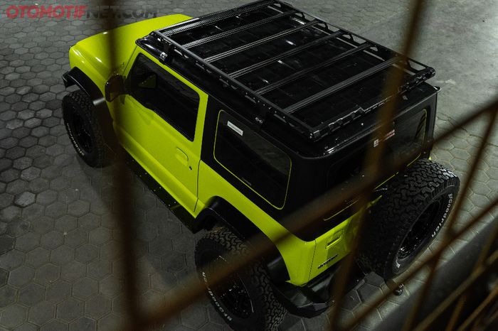 Suzuki Jimny Tampang Sangar, Serba Aluminium, Modifikasi Khusus