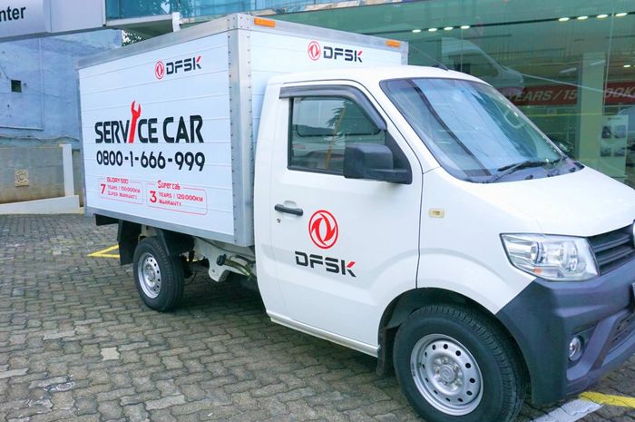 Ilustrasi mobile service DFSK