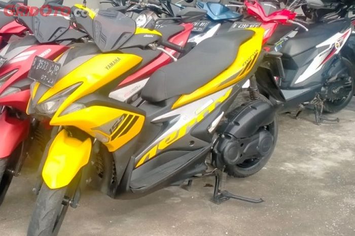 Harga motor bekas Yamaha Aerox mulai Rp 16 jutaan, pajak hidup