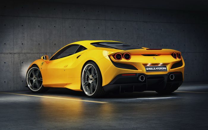 Vitamin ekstra ditambahkan ke mesin Ferrari F8 Tributo