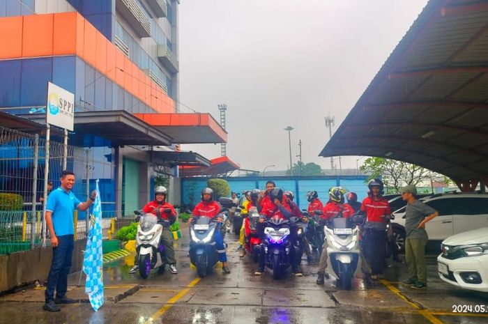 Container Terminal Rider's Community (CTRC) gelar touring dan baksos ke Cirebon 