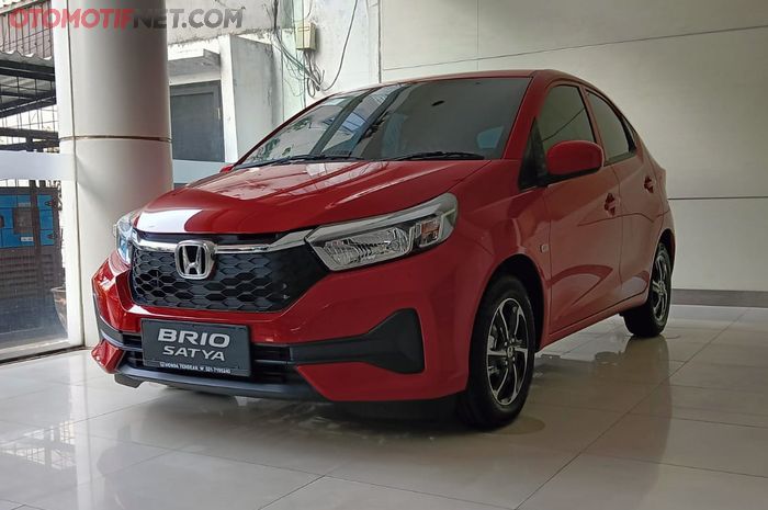 Kisaran harga Honda Brio Satya E CVT bulan Juli tahun 2026.