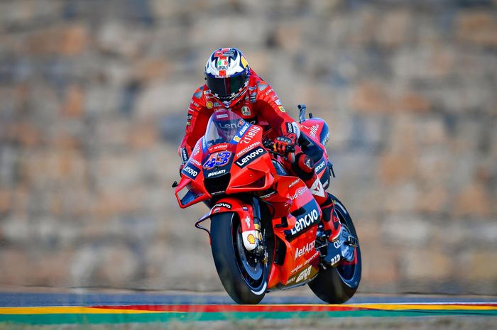 Pasukan Ducati tampil mendonimnasi, Jack Miller menjadi pembalap tercepat pada FP2 MotoGP Aragon 2021