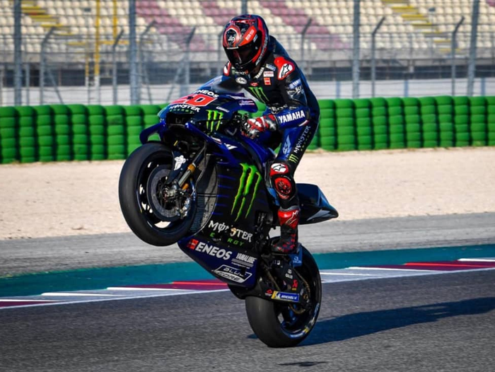 Nyaman naik motor YZR-M1, Fabio Quartararo sebut dirinya sudah membuat keputusan tepat dengan bertahan di tim Yamaha hingga MotoGP musim 2022.