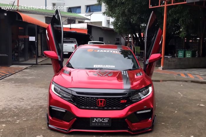 Video Modifikasi Honda Civic Turbo Tampil Sangar Pakai 