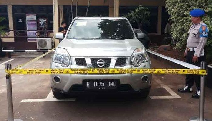 Nissan X-Trail milik korban pembunuhan satu keluarga di Bekasi sudah diamankan polisi