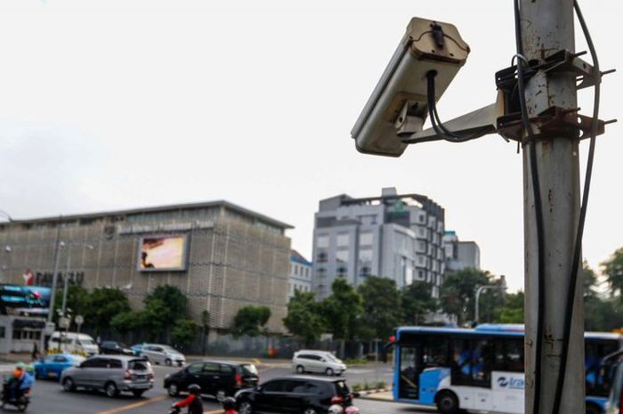 Kamera CCTV tilang elektronik di Jakarta