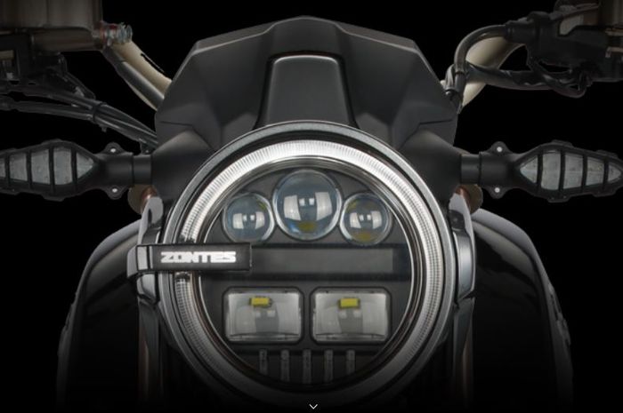 Penampakan Zontes ZT155G, pesaing Yamaha XSR 155 yang usung gaya scrambler gagah.