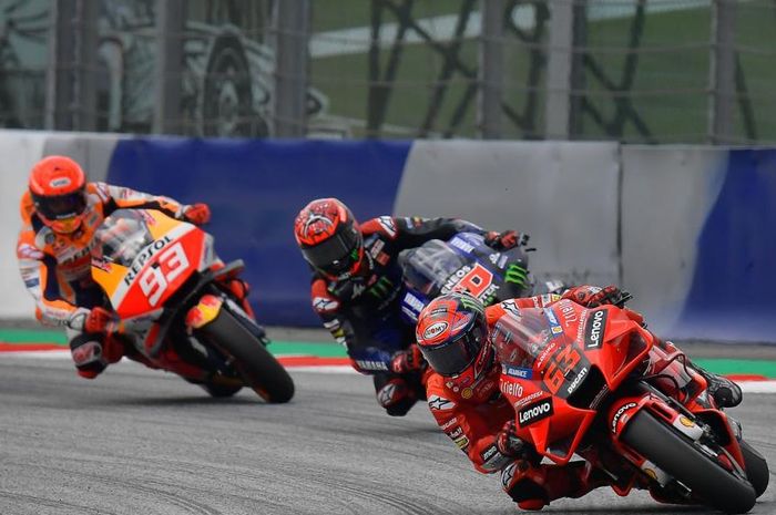 Motor MotoGP punya banyak komponen dan hal yang paling sering cepat diganti. Tujuannya guna menjaga performa motor terus optimal. 