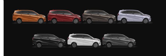 Pilihan warna Daihatsu Sigra