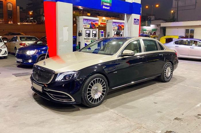 Modifikasi Mercedes-Benz E-Class menjelma jadi S-Class Maybach
