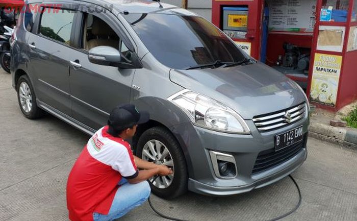 Mesti rajin cek dan tambah tekanan ban bila didapati berkurang