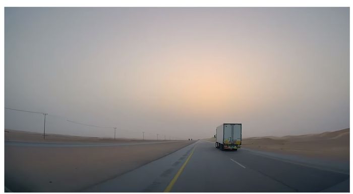 Trek lurusnya tembus 256 Km