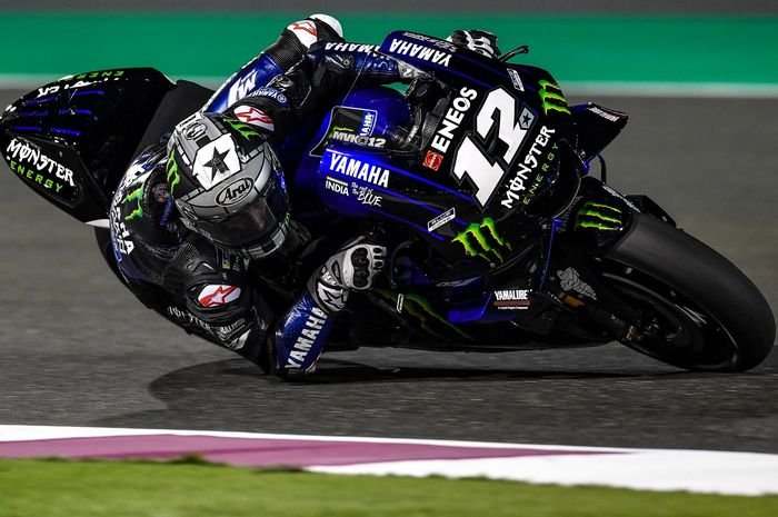 Maverick Vinales membawa Yamaha ke posisi teratas pada hari pertama Tes MotoGP Qatar