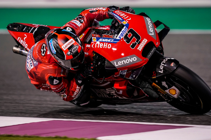 Ducati uji perangkat baru pada tes pramusim MotoGP 2019 di Losail, Qatar