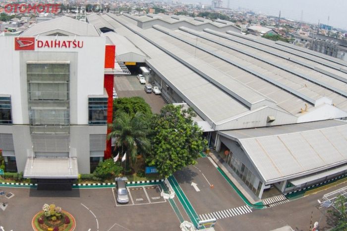 Salah satu pabrik Daihatsu di Sunter, Jakarta Utara