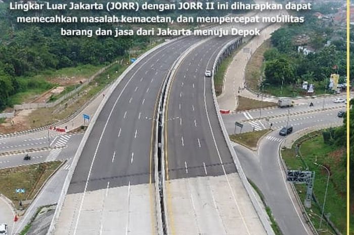 Tol Desari dengan panjang 28 Km terdiri dari 4 Seksi, dari Antasari (Jaksel) hingga Salabenda (Kabupaten Bogor)