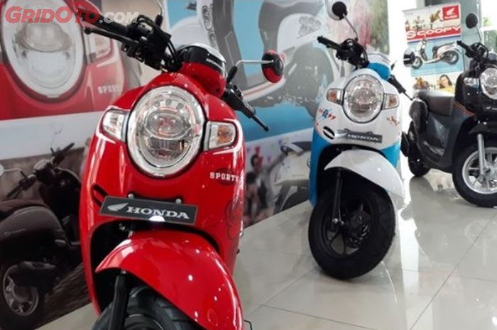 Ilustrasi Honda Scoopy