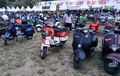 Keren! Ultah Ke-23 Dewata Scooter Club Dihadiri 15 Ribu Pencinta Vespa