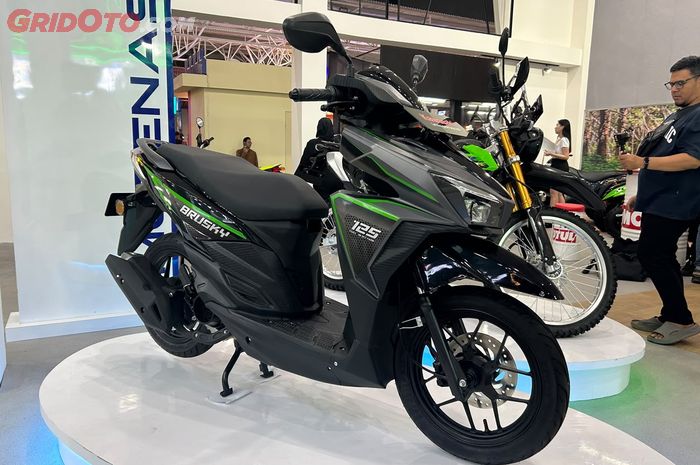 Kawasaki Brusky 125 ditargetkan terjual 2.000 unit per tahun