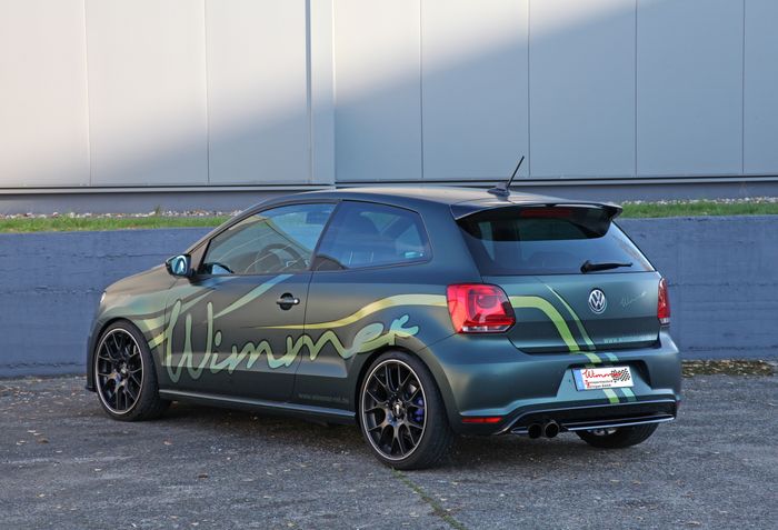 Modifikasi VW Polo R WRC didukung oprekan mesin bertenaga 414 dk