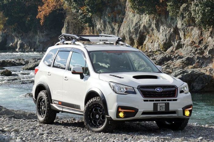 Modifikasi Subaru Forester bergaya ALTO hasil garapan Roadhouse, Jepang
