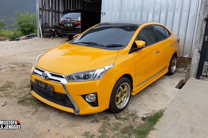 Modifikasi Toyota Vios Limo Cangkok Wajah Toyota Yaris 2015