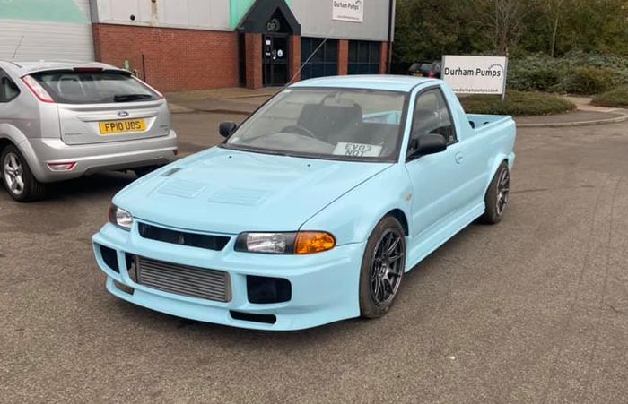 Mitsubishi Lancer Evo III berubah jadi pikap, padahal ini adalah Proton Arena