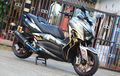 Yamaha XMAX Body Lapis Carbon & Bore Up, Simpel Tapi Habis Rp 70 juta
