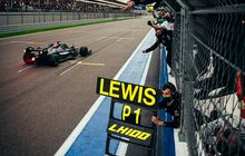 Klasemen Sementara F1 2021 - Catat 100 Kemenangan, Lewis Hamilton Kudeta Max Verstappen dari Puncak Klasemen