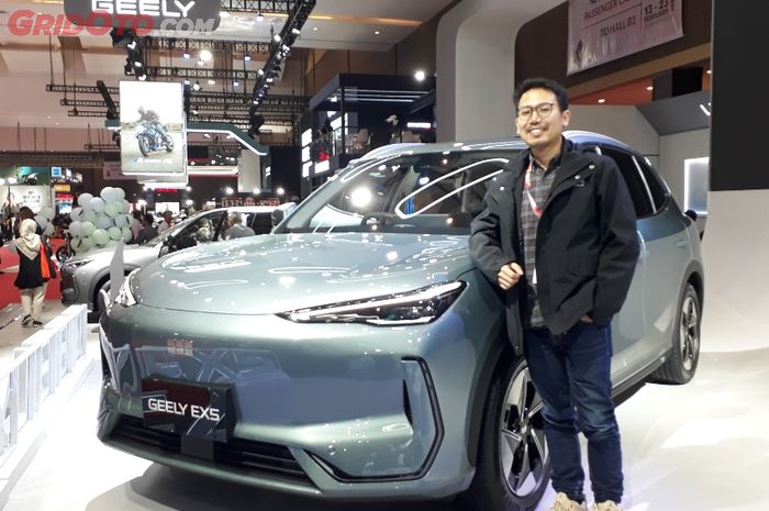 Brand Director Geely Auto Indonesia, Yusuf Anshori di IIMS 2025