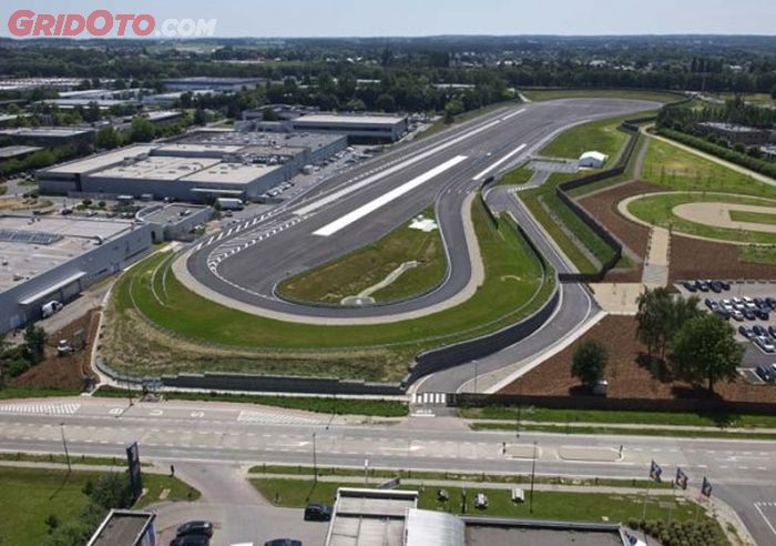 Zaventem proving ground. Bagian dari divisi riset Eropa