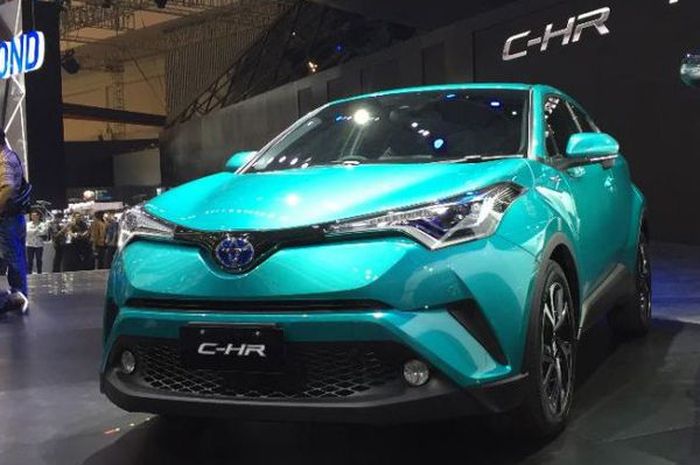 Toyota C-HR sempat hadir di ajang GIIAS 2017