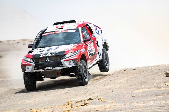 Mitsubishi Eclipse Cross T1 di Reli Dakar 2019, Peru