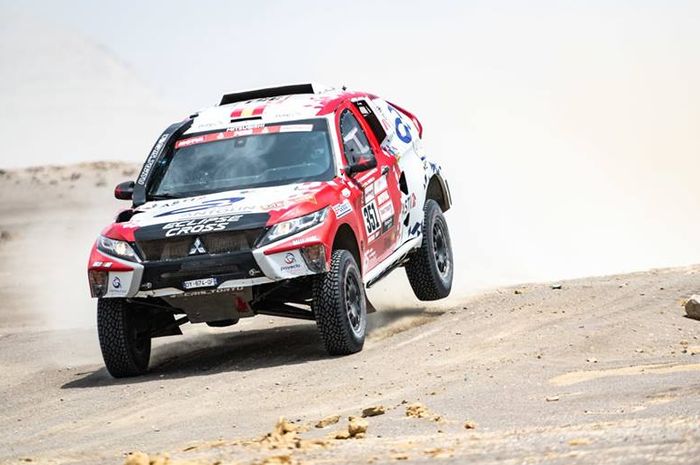 Mitsubishi Eclipse Cross T1 di Reli Dakar 2019, Peru