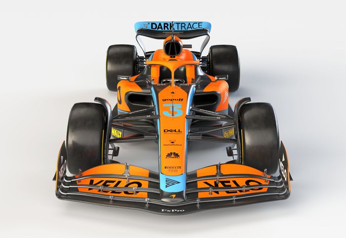 Desain mobil McLaren MCL36 mengacu pada regulasi teknik yang baru mulai musim balap F1 2022