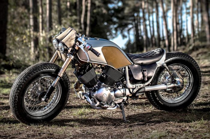 Yamaha Virago XV535 custom cafe racer dari Old Empire Motorcycles