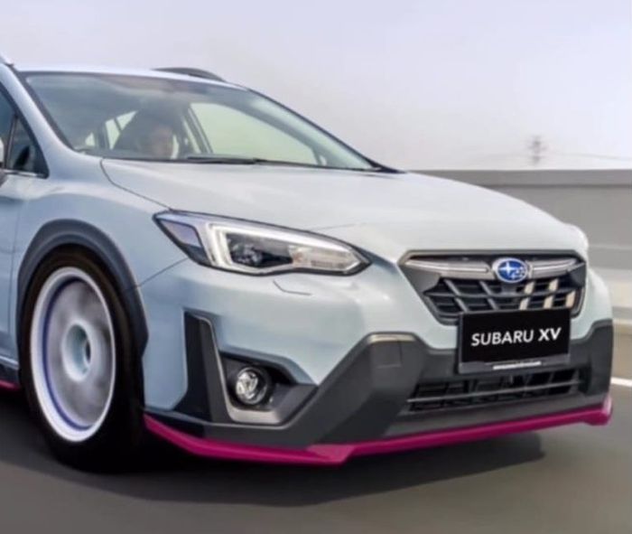 Digital modifikasi Subaru XV tampil sporty minimalis bergaya JDM