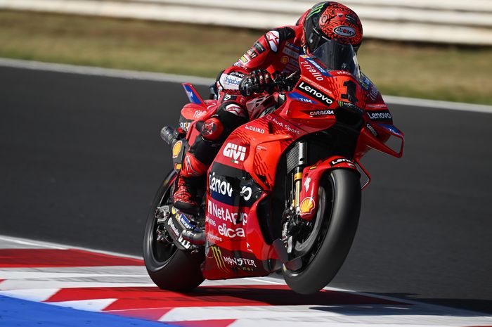 Pecco Bagnaia menguasai practice MotoGP San Marino 2024