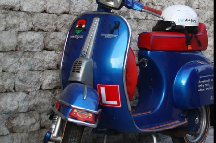 Arti Lambang L dan P Pada Vespa