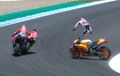 Kerass.... Pedrosa, Lorenzo dan Dovizioso Tabrakan, Ducati Kelar, Pedrosa Terpental di MotoGP Spanyol