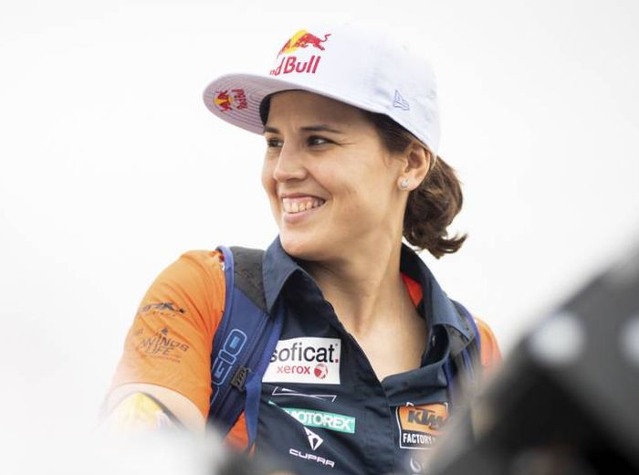 Laia Sanz. Finish 11 di Reli Dakar 2019