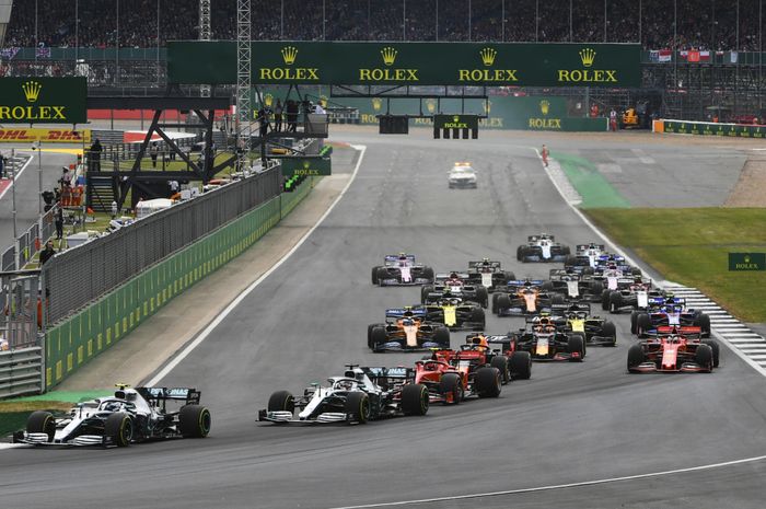 Start GP F1 Inggris 2019. Ada usulan posisi start dibalik, pembalap unggulan bisa berada di belakang