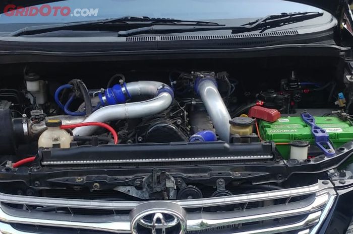 Kijang innova diesel yang sudah diupgrade sistem turbo