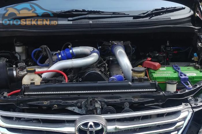 Kijang innova diesel yang sudah diupgrade sistem turbo