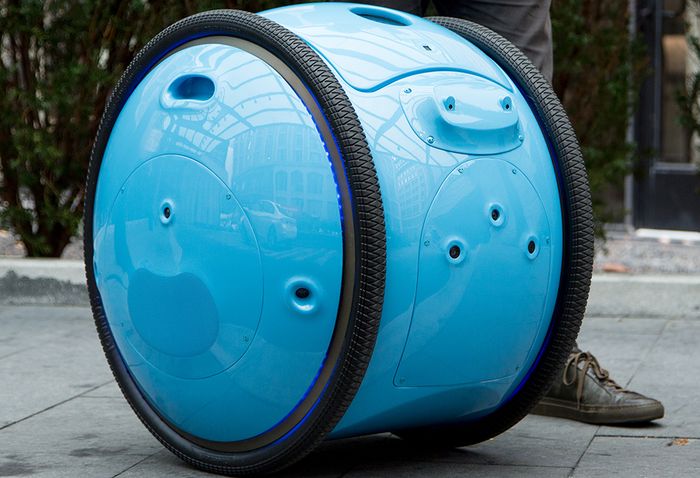 Robot Gita milik Piaggio yang dikembangkan bersama Elettrica