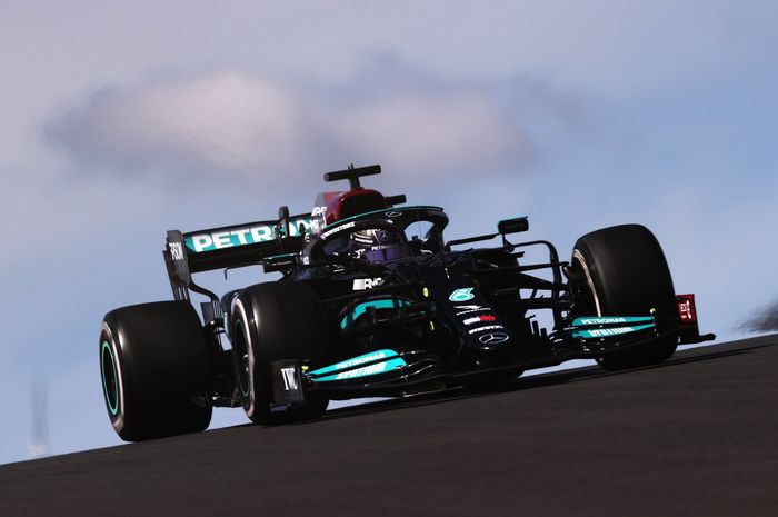 Lewis Hamilton berhasil jadi pemenang balapan F1 Portugal 2021