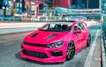 VW Scirocco Ngotot Main Gaya Street Racing Dengan Jubah Pink